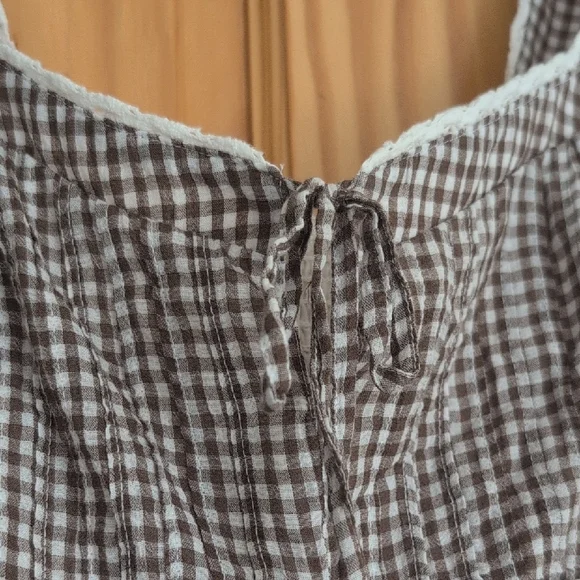 Checkered Romper - Picture 5 of 13